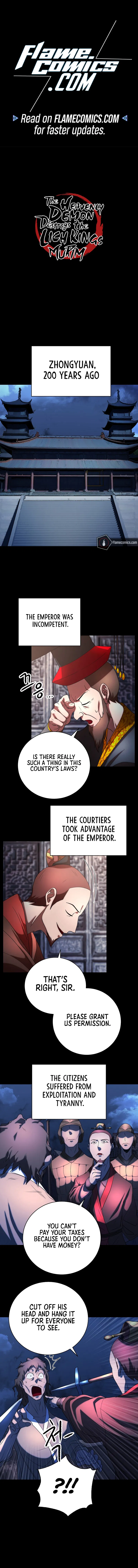 The Heavenly Demon Destroys the Lich King's Murim Chapter 76 - Page 1