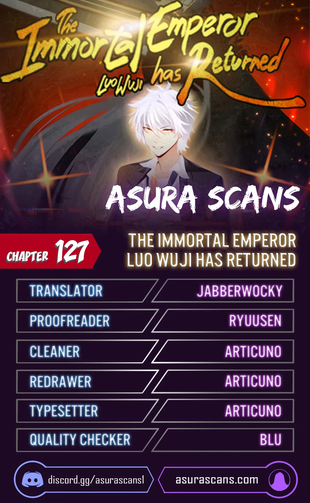 The Immortal Emperor Luo Wuji Has Returned Chapter 127 - Page 1