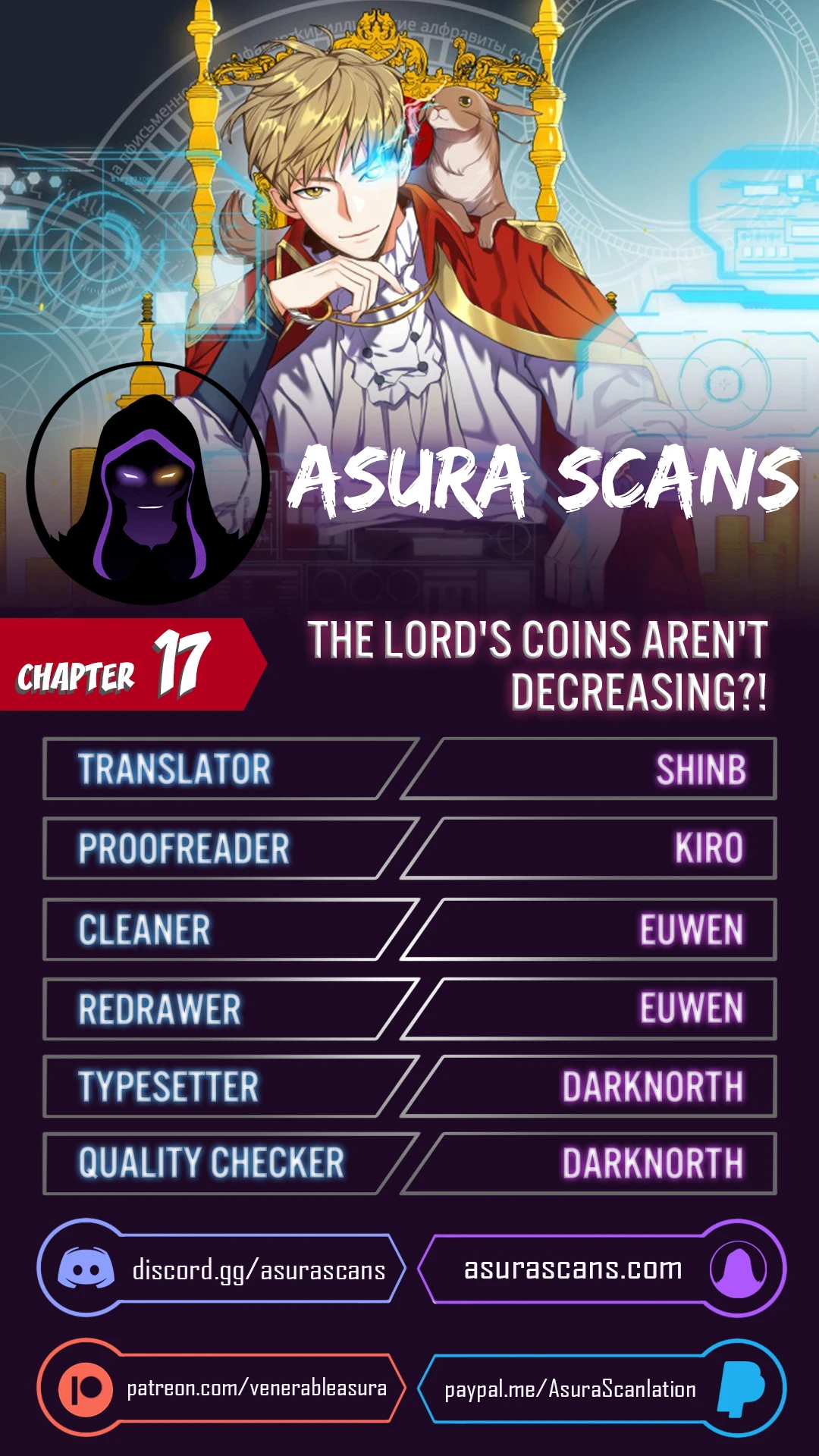 The Lord's Coins Aren't Decreasing?! Chapter 17 - Page 1
