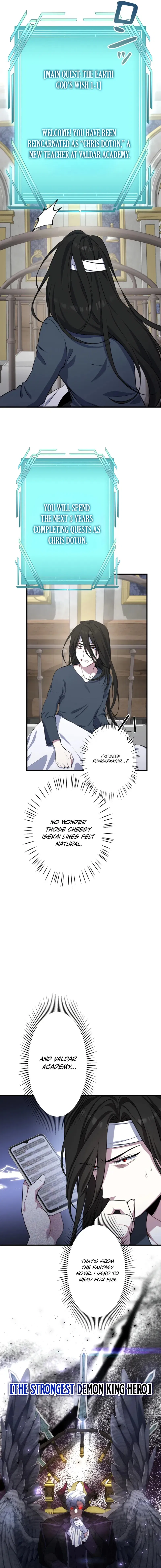 The Mighty Teacher Is a Roleplayer Chapter 1 - Page 4