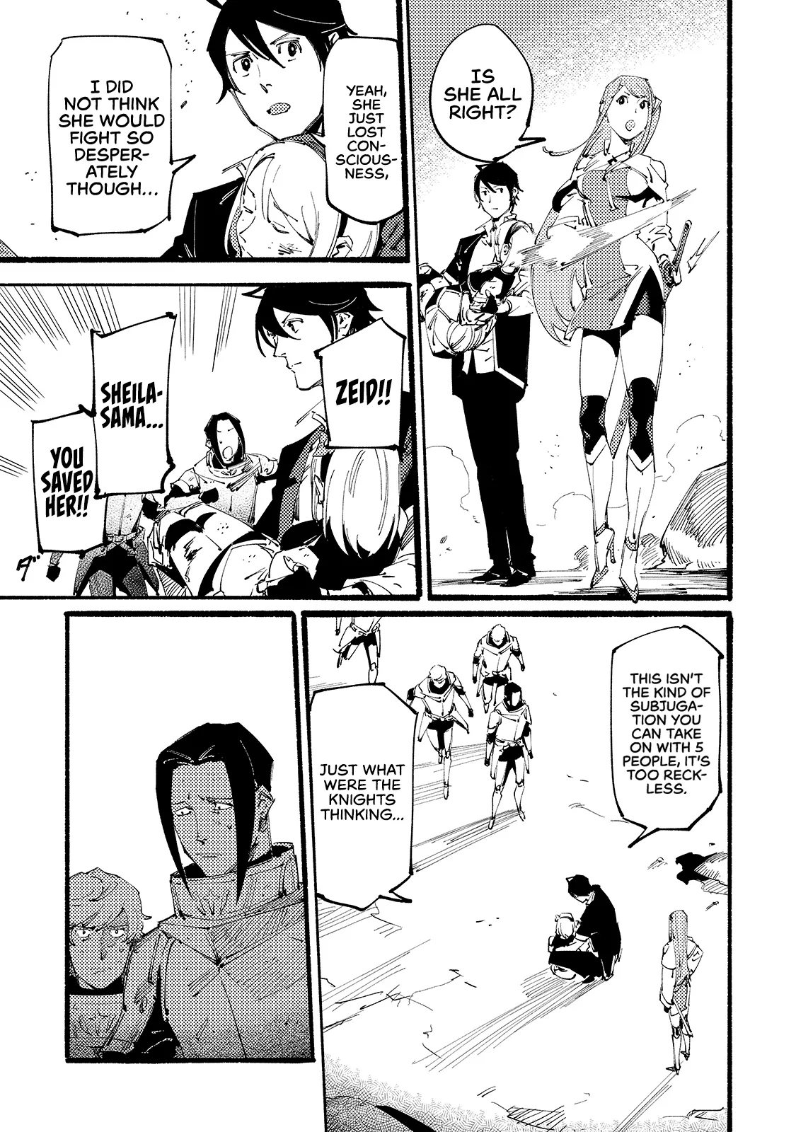 The Slave of the Black Knights Chapter 9 - Page 6