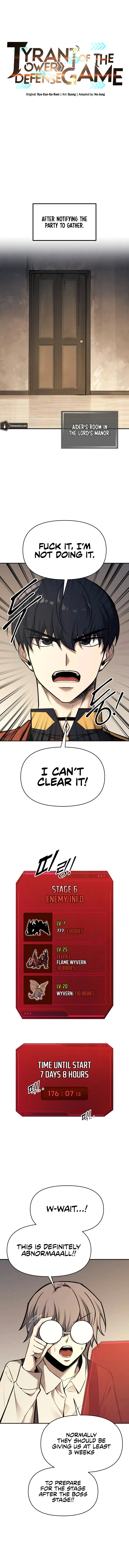 Tyrant of the Tower Defense Game Chapter 115 - Page 1