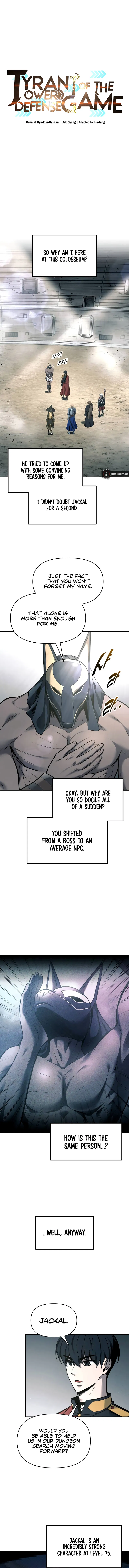 Tyrant of the Tower Defense Game Chapter 89 - Page 1