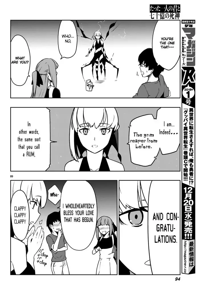 You, the One and Only, and the Seven Billion Grim Reapers Chapter 1 - Page 85