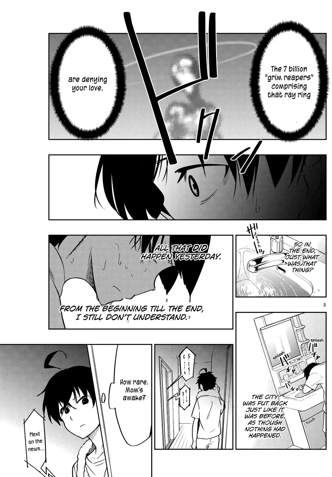 You, the One and Only, and the Seven Billion Grim Reapers Chapter 2 - Page 5