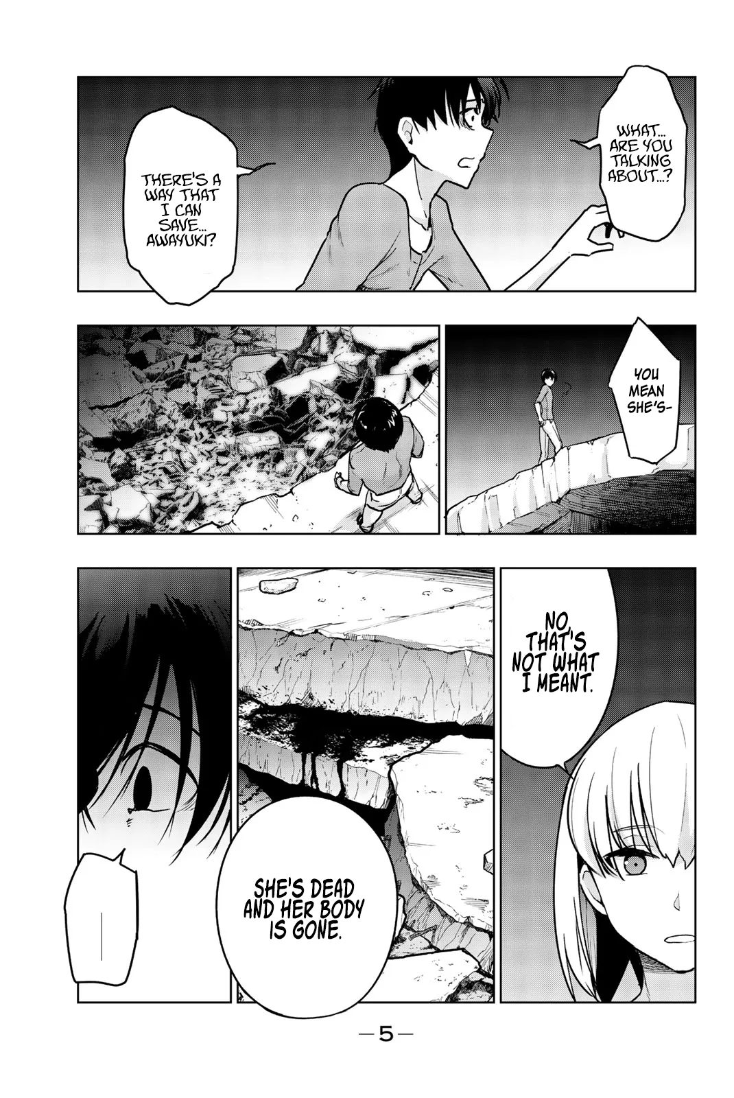 You, the One and Only, and the Seven Billion Grim Reapers Chapter 6 - Page 4