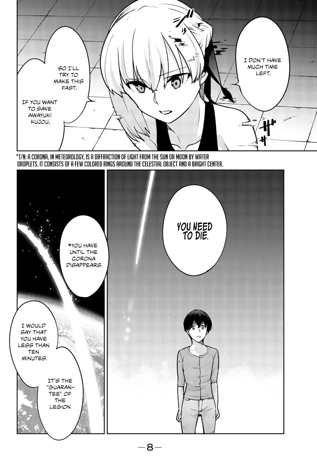 You, the One and Only, and the Seven Billion Grim Reapers Chapter 6 - Page 7