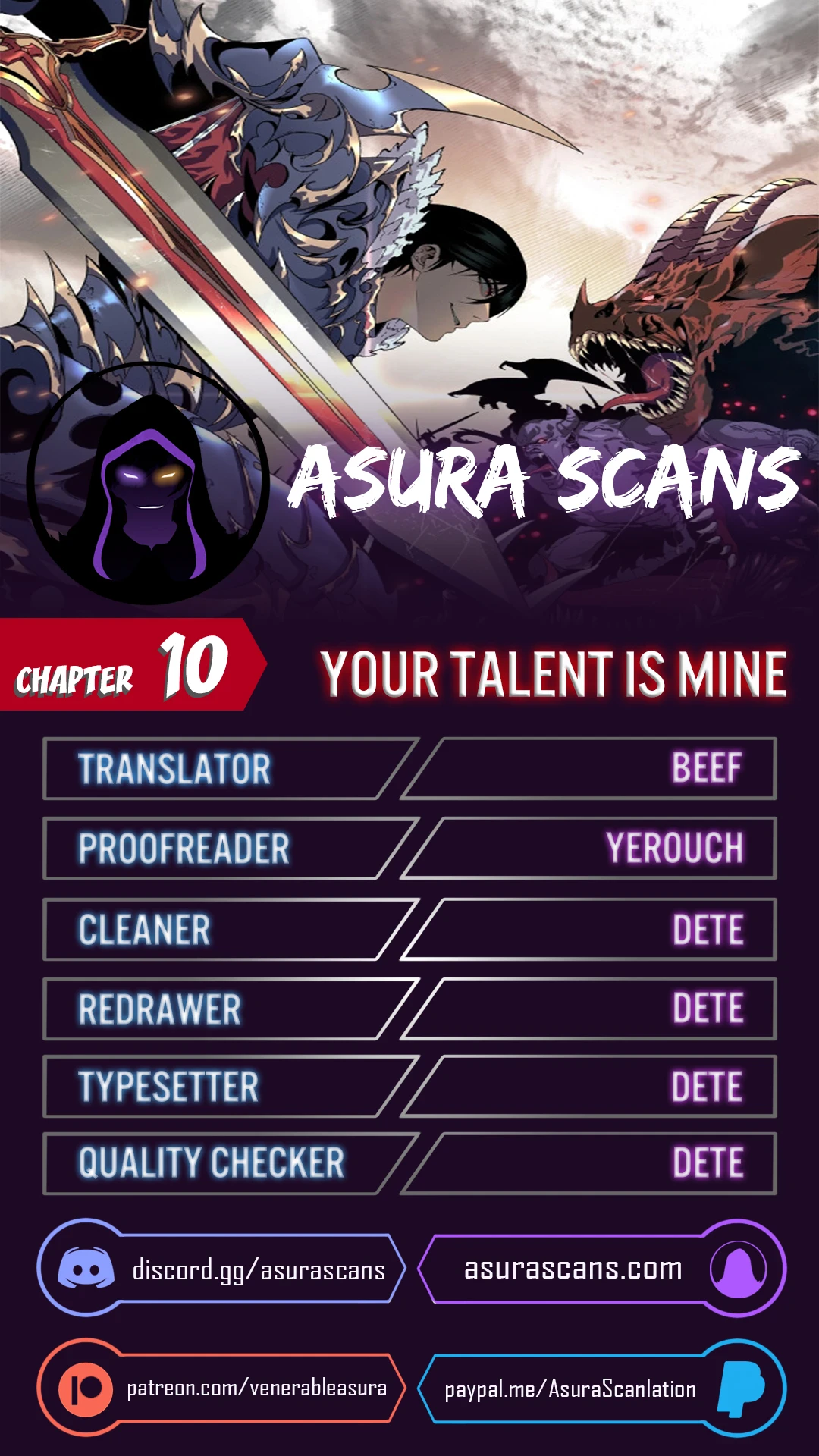 Your Talent is Mine Chapter 10 - Page 1