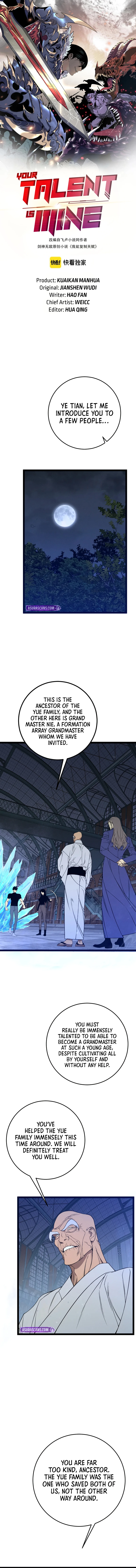 Your Talent is Mine Chapter 103 - Page 1