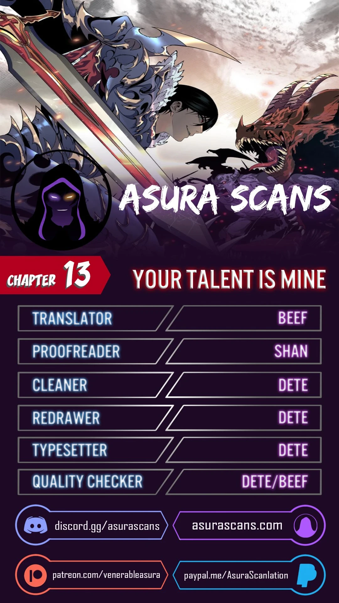 Your Talent is Mine Chapter 13 - Page 1