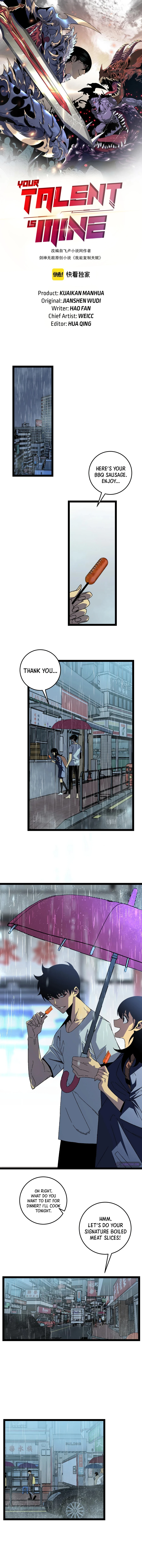 Your Talent is Mine Chapter 18 - Page 2