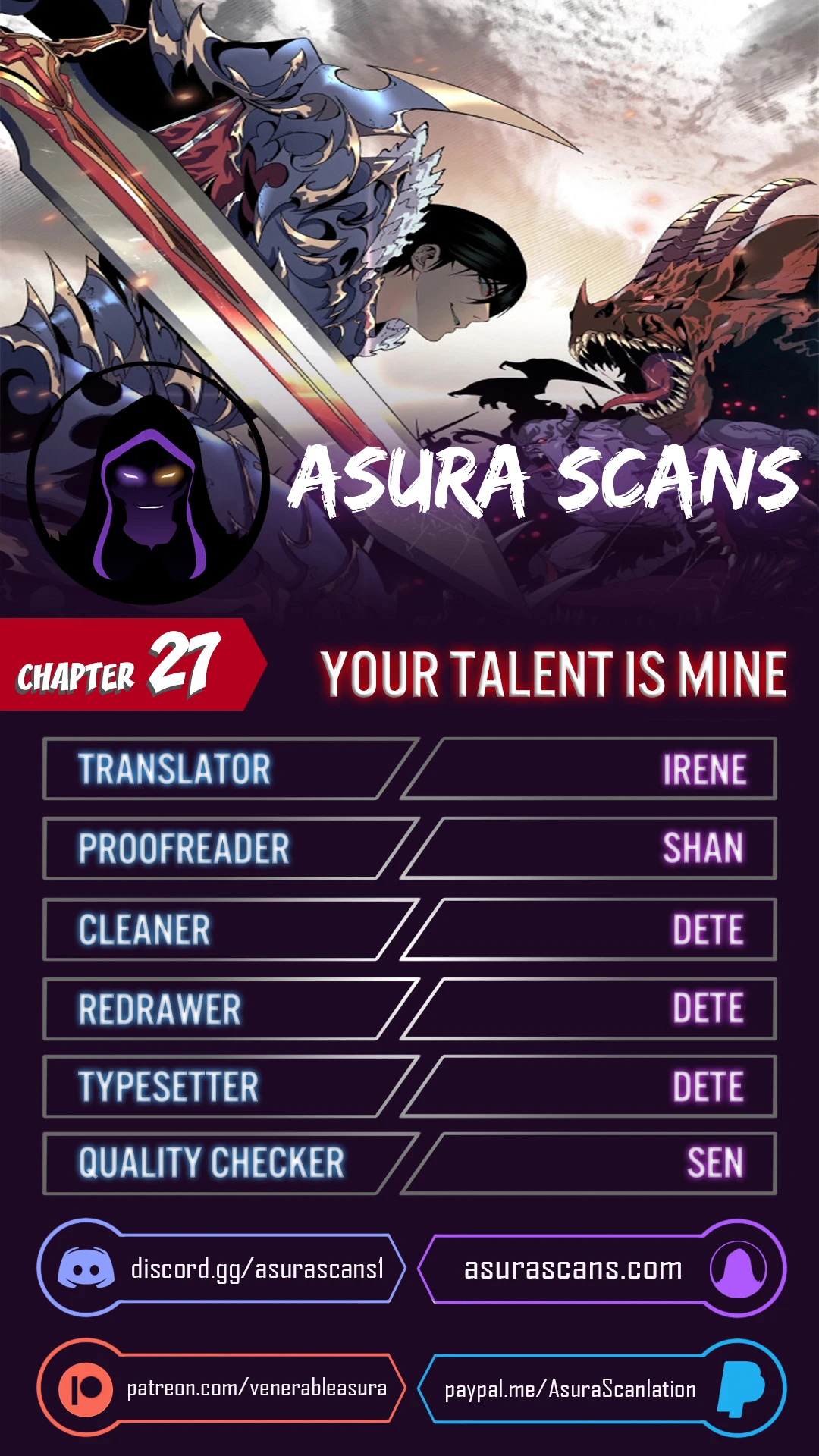 Your Talent is Mine Chapter 27 - Page 1