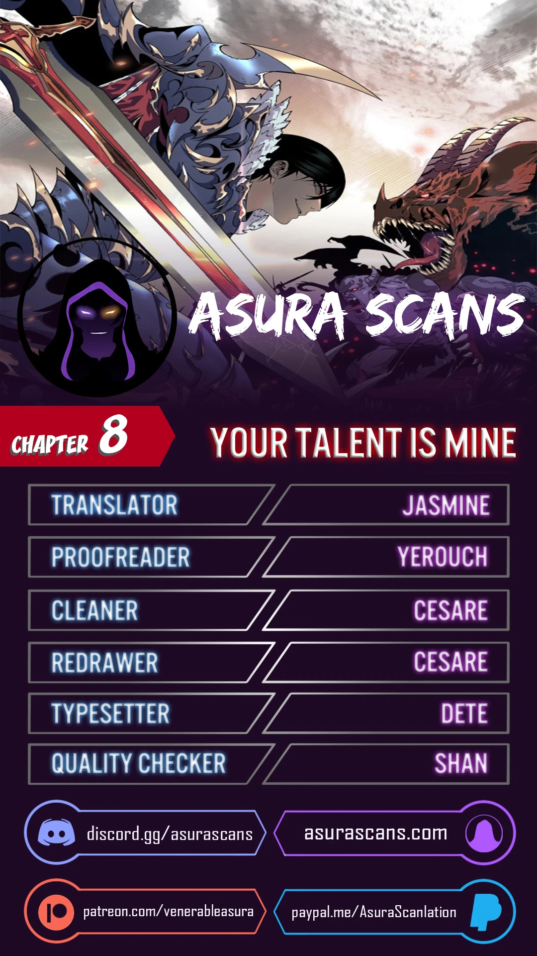 Your Talent is Mine Chapter 8 - Page 1